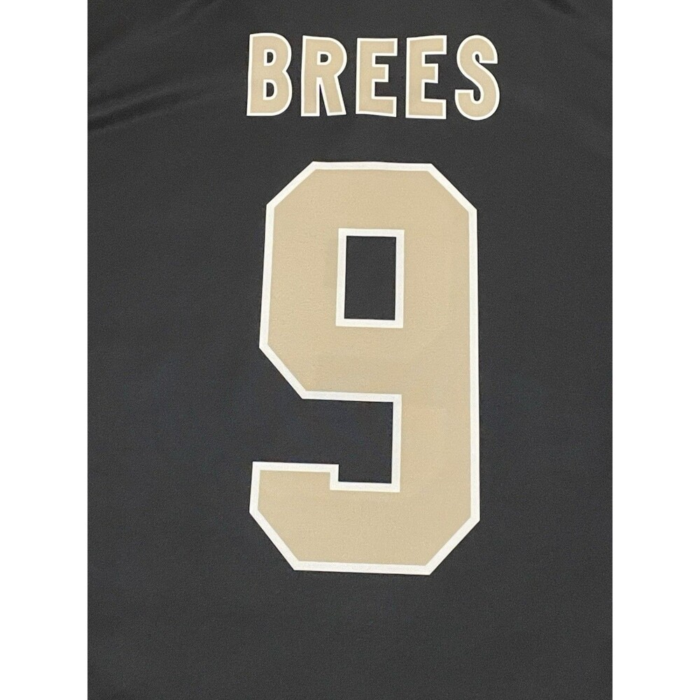 Women’s NFL New Orleans Saints Drew Brees #9 Nike Jersey Black Sz XL - Picture 3 of 6
